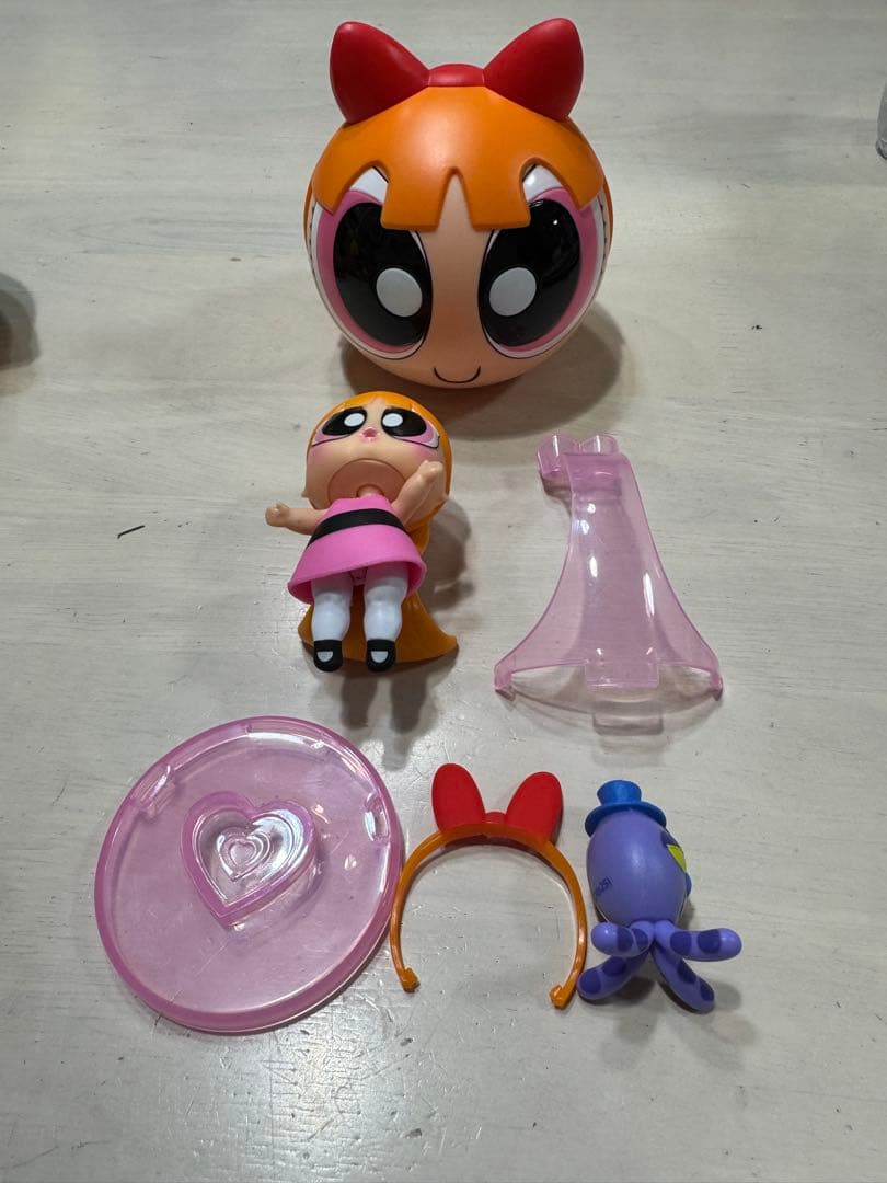 パワーパフガールズ フィギュア3体セット 付属品あり