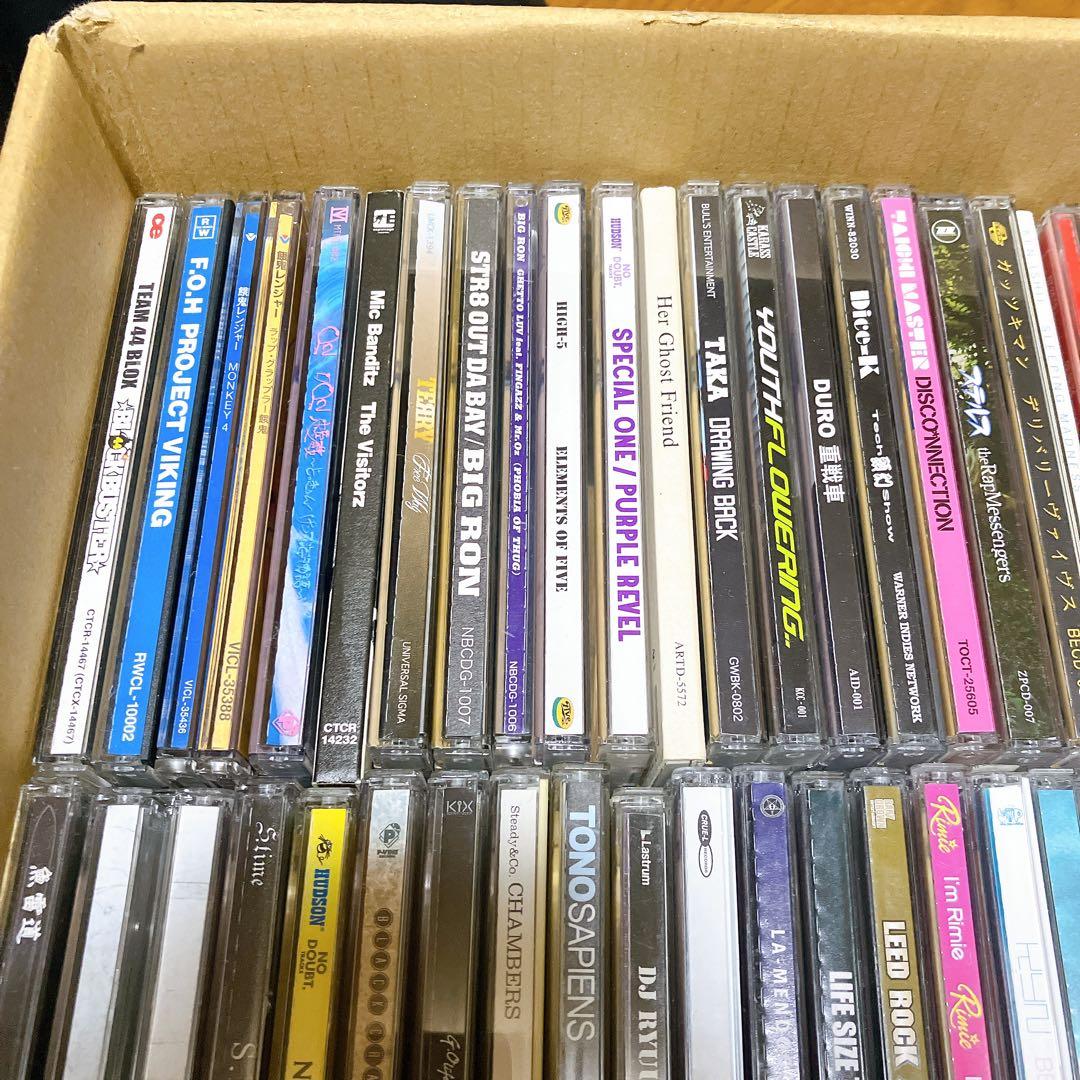 HIPHOP 日本語ラップ　CD 130枚セット　再生確認済み