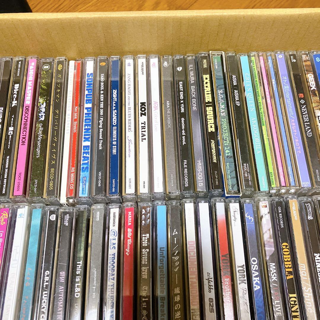 HIPHOP 日本語ラップ　CD 130枚セット　再生確認済み