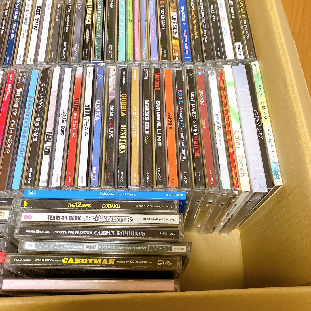 HIPHOP 日本語ラップ　CD 130枚セット　再生確認済み
