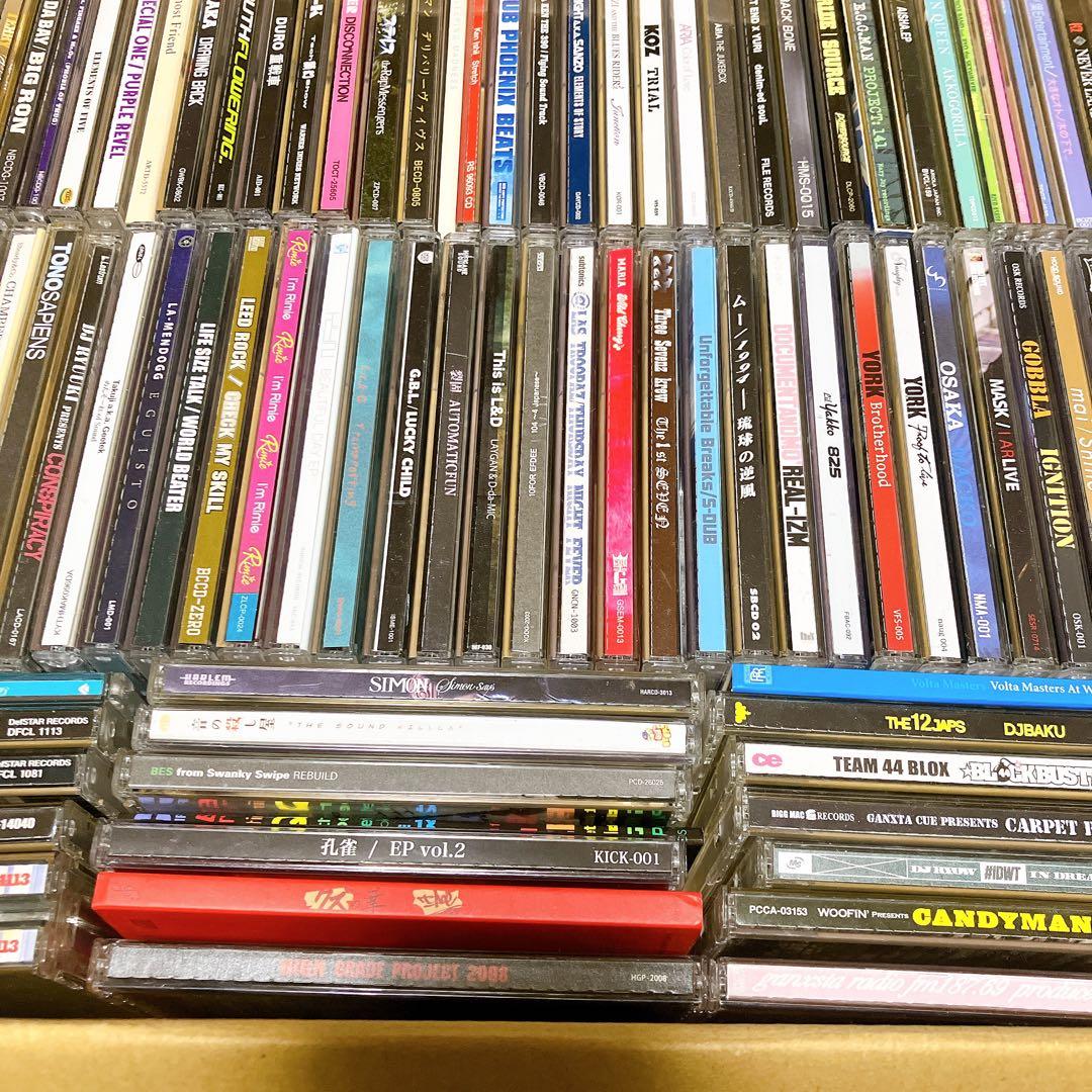 HIPHOP 日本語ラップ　CD 130枚セット　再生確認済み