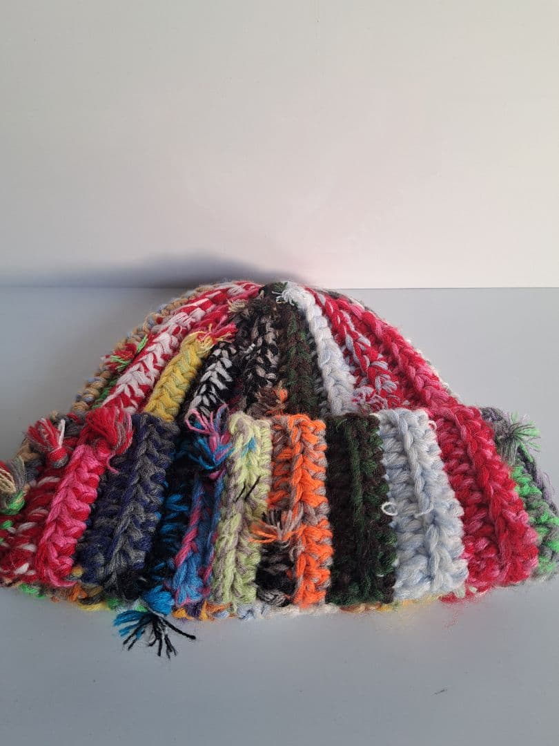 Supreme HandTiedマルチカラー ニット帽