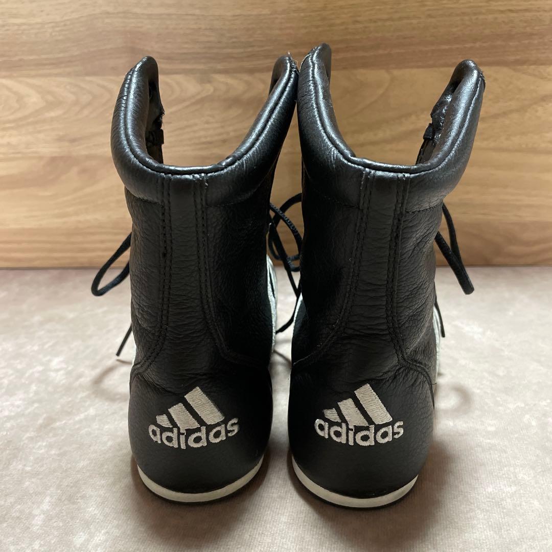 adidas ボクシングシューズ ブラック ハイカット 24cm