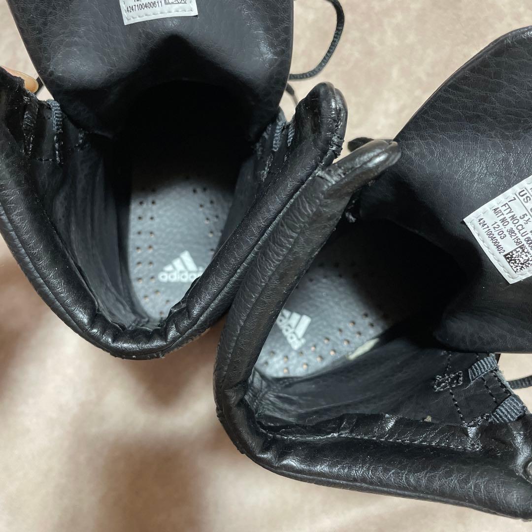 adidas ボクシングシューズ ブラック ハイカット 24cm