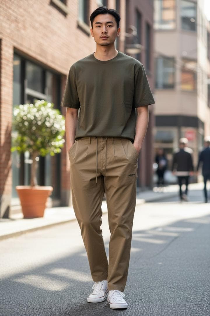 レノマパリス ゴルフ ベーシックストレッチツータックパンツ サイズM 新品 春夏