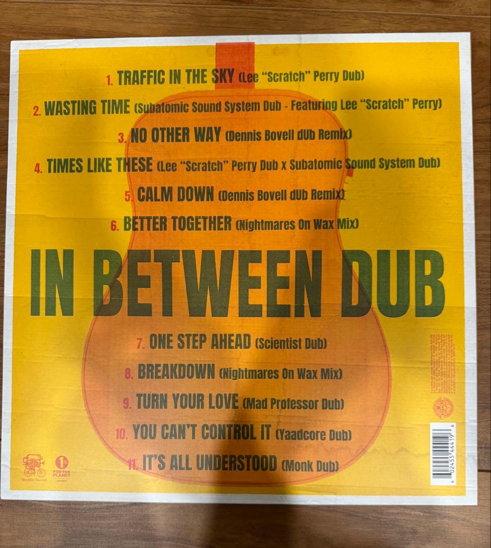 ジャックジョンソンJack Johnson In Between Dubレコード