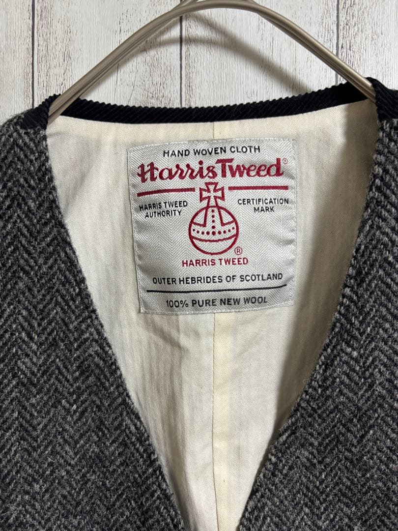 BEAMS PLUS Harris Tweed ハリスツイード グレー
