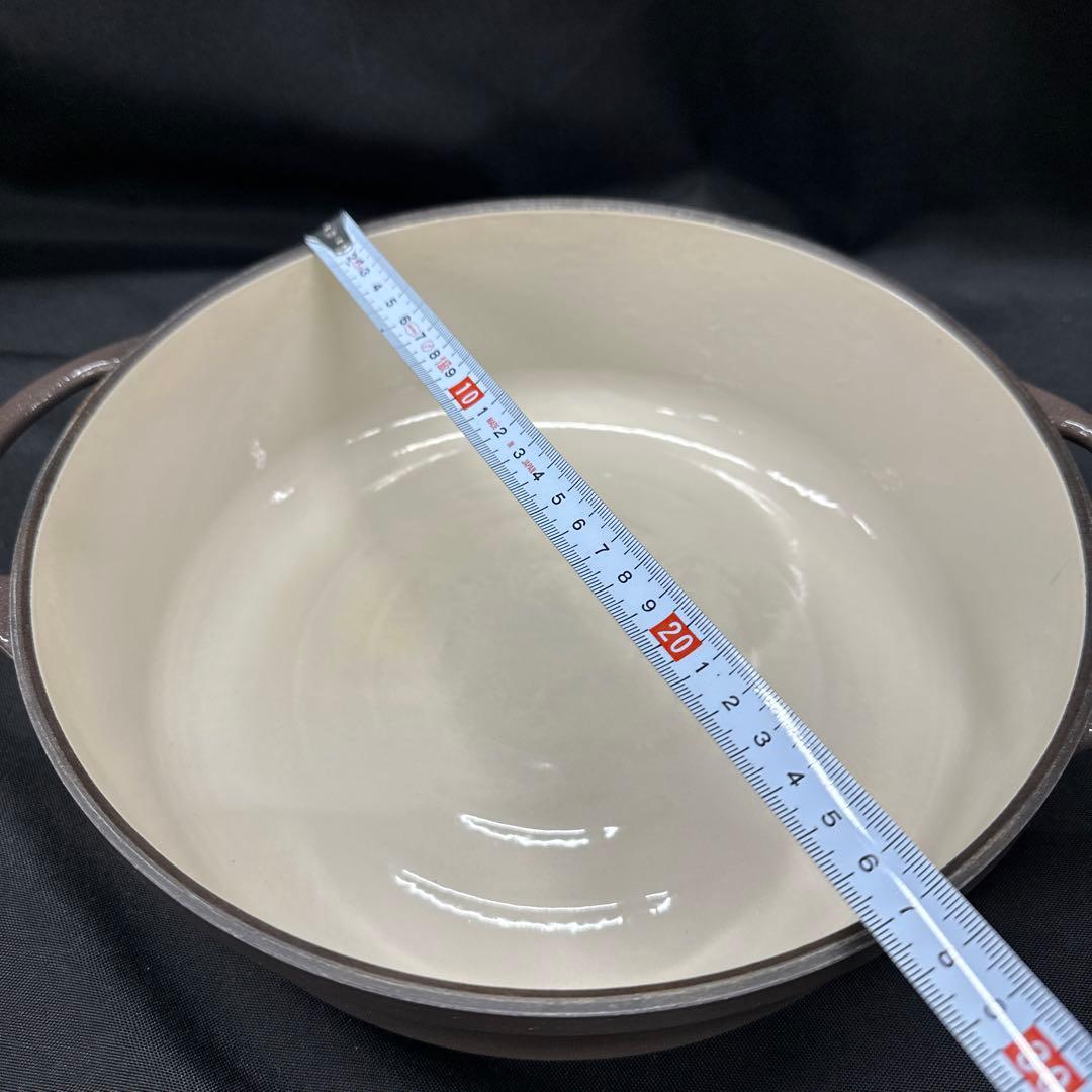 【USED】 バーミキュラ オーブンポット パールフラッシュ 26cm