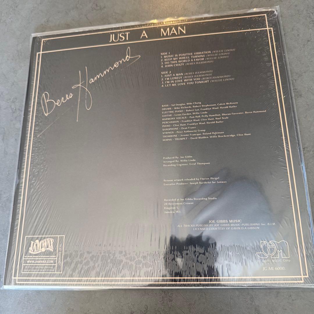洋楽 Beres Hammond - Just A Man LP