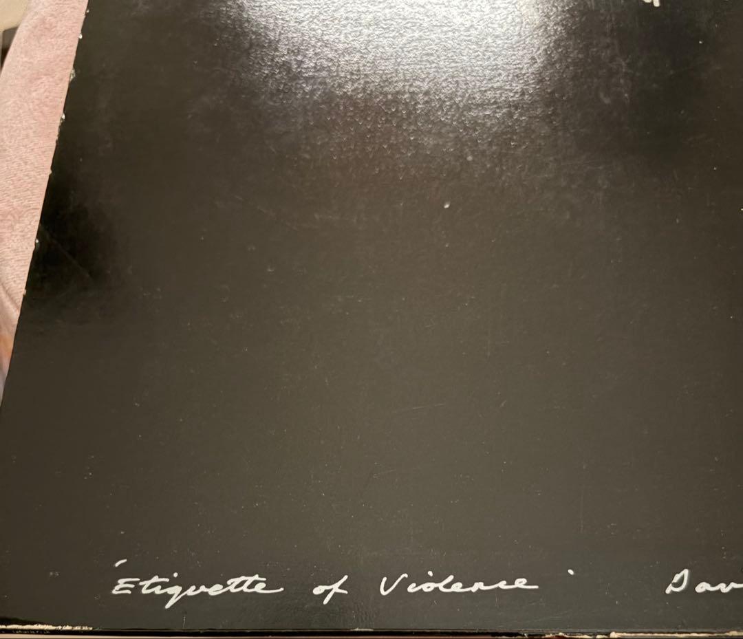 バウハウス デイビッド J Etiquette of Violence LP