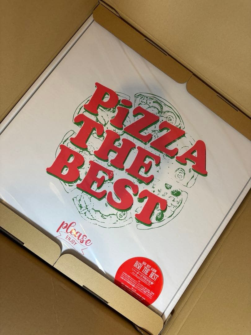 BiSH THE BEST パーチーピザBOX仕様