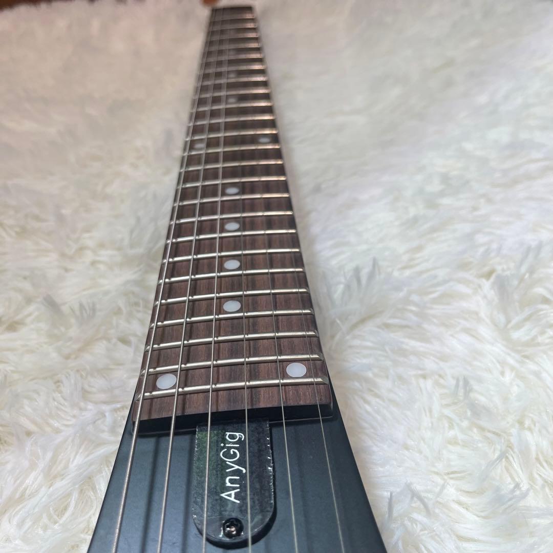 【極美品/フルスケール/ケース付き】AnyGig AGES-E トラベルギター