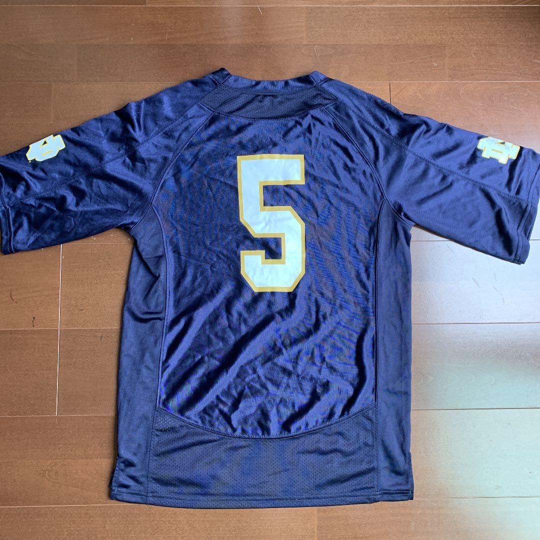 UAノートルダム大“Fighting Irish“レプリカジャージSMサイズ#5