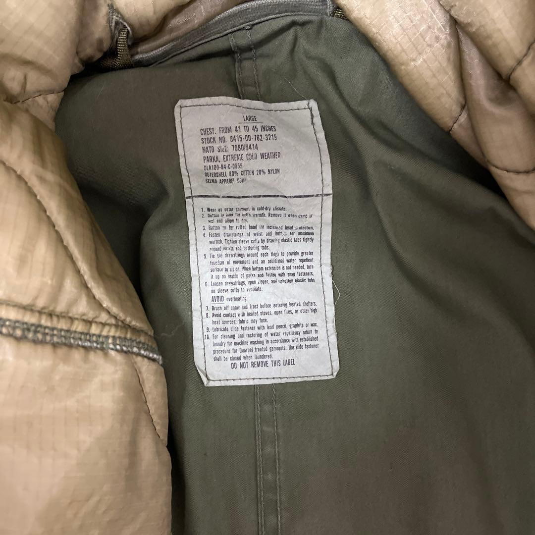 70's Mー65 フィッシュテールパーカー モッズコート 米軍実物 専用