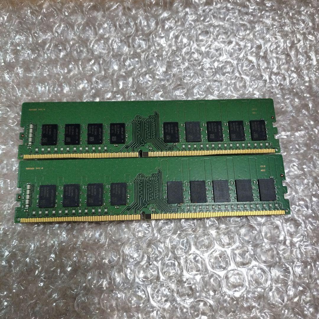 A*i様 SAMSUNG PC4-2666V　16GB 2枚セット 計32GB