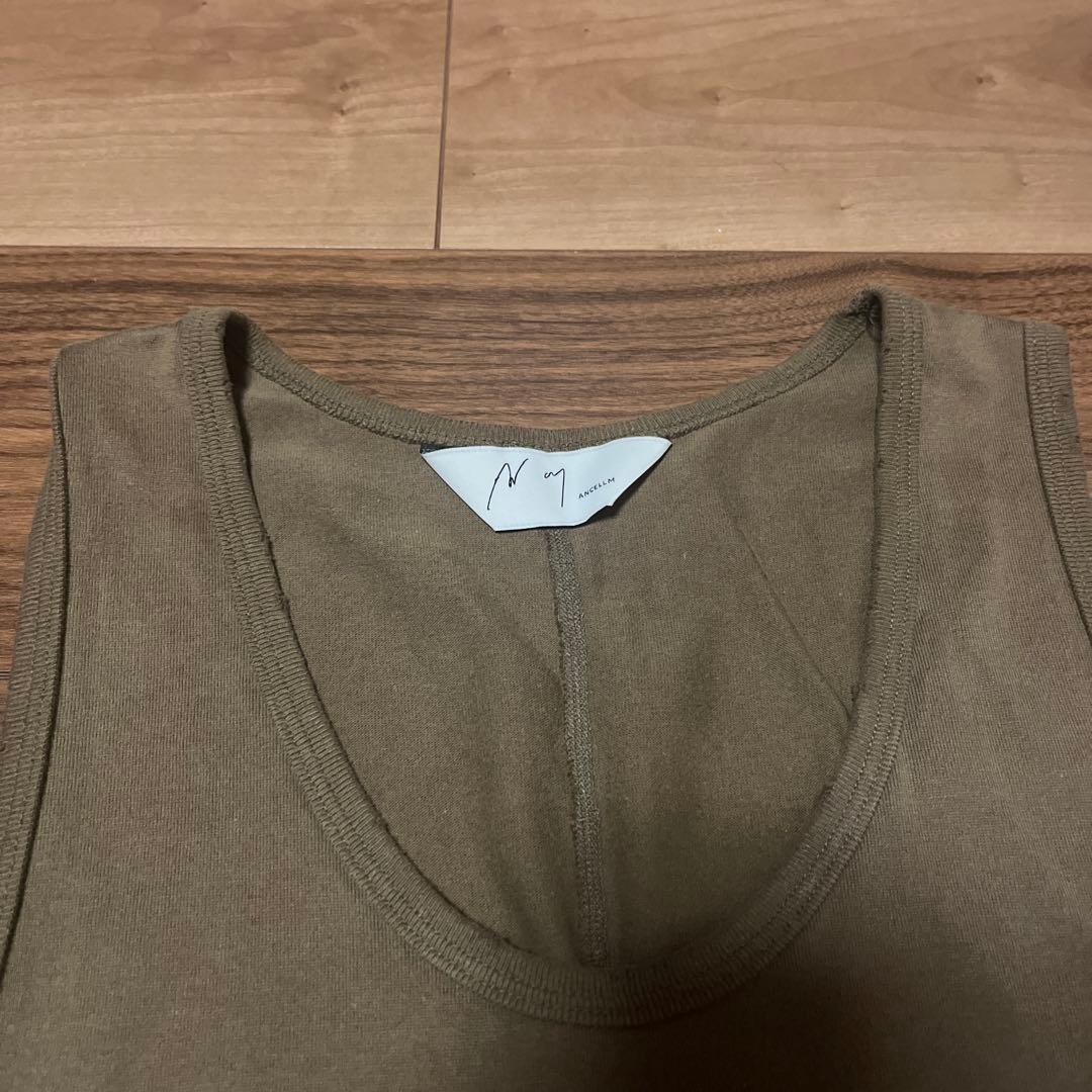 トップス ANCELLM 25SS DAMEGE TANK TOP