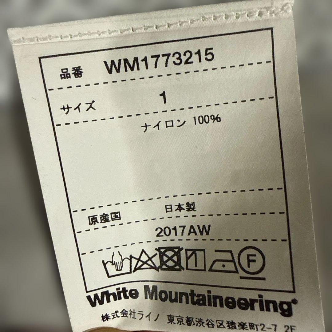 White Mountaineering GORE-TEXコート2wayタグ付き