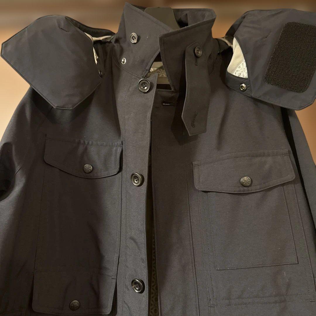 White Mountaineering GORE-TEXコート2wayタグ付き