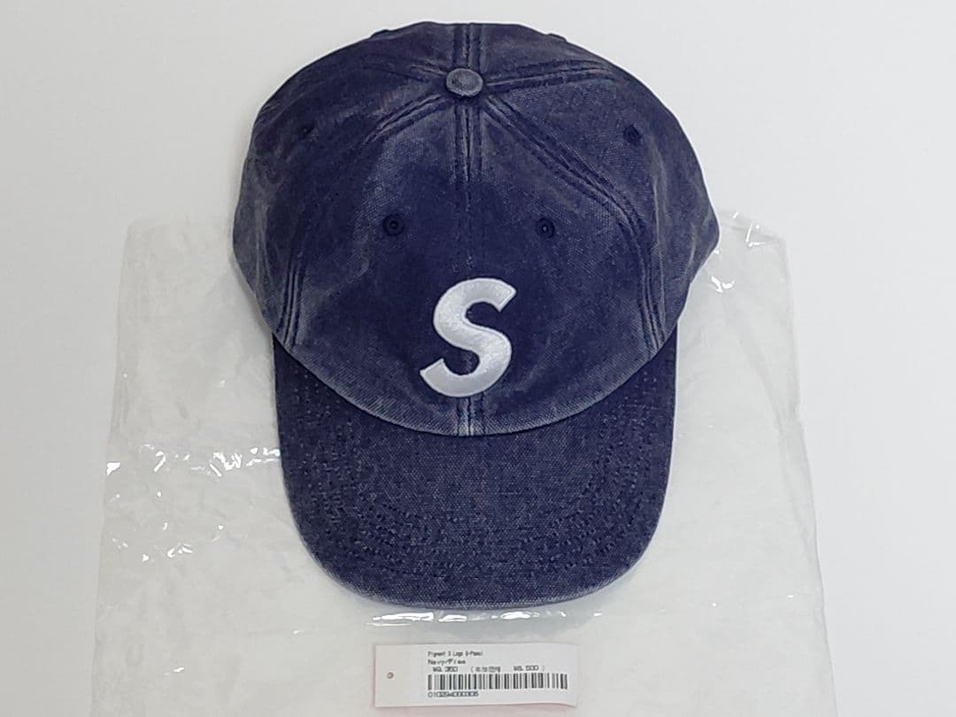 【新品・未着用】　Supreme　Pigment　S Logo　6-Panel
