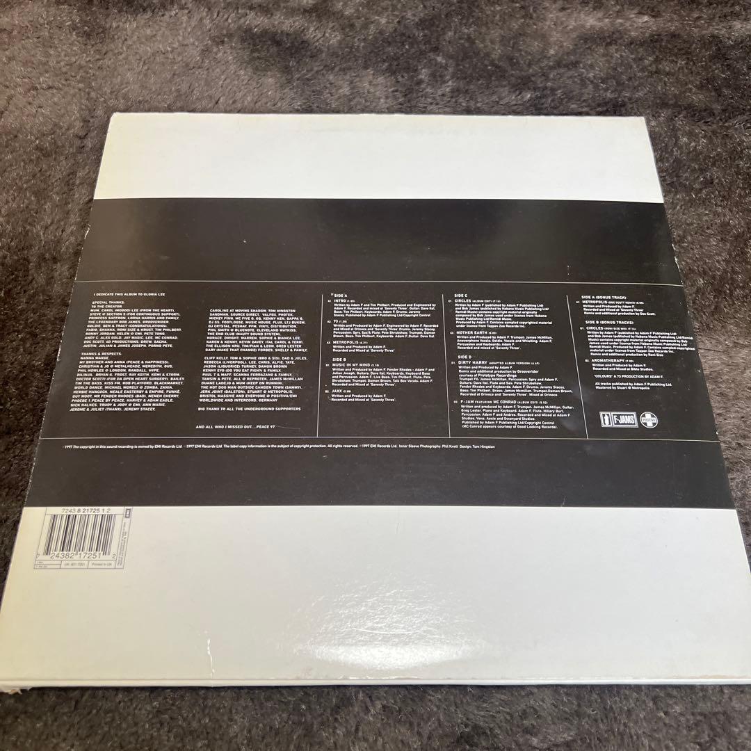 ADAM F アダムF / COLOURS REVISITED (3LP)