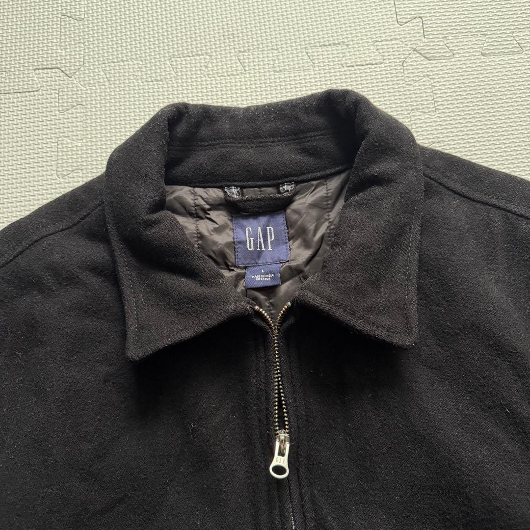 2005's OLD GAP wool×nylon zip up jacket