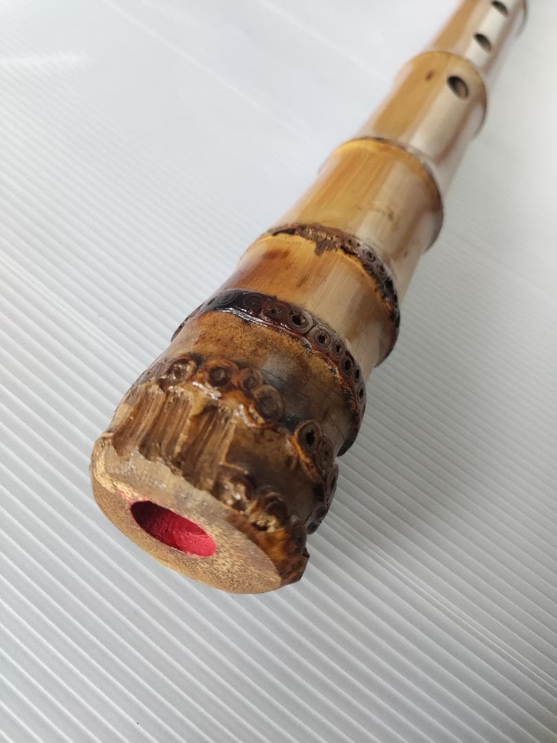 【数日セール】尺八　八孔　美品　未使用　珍品？