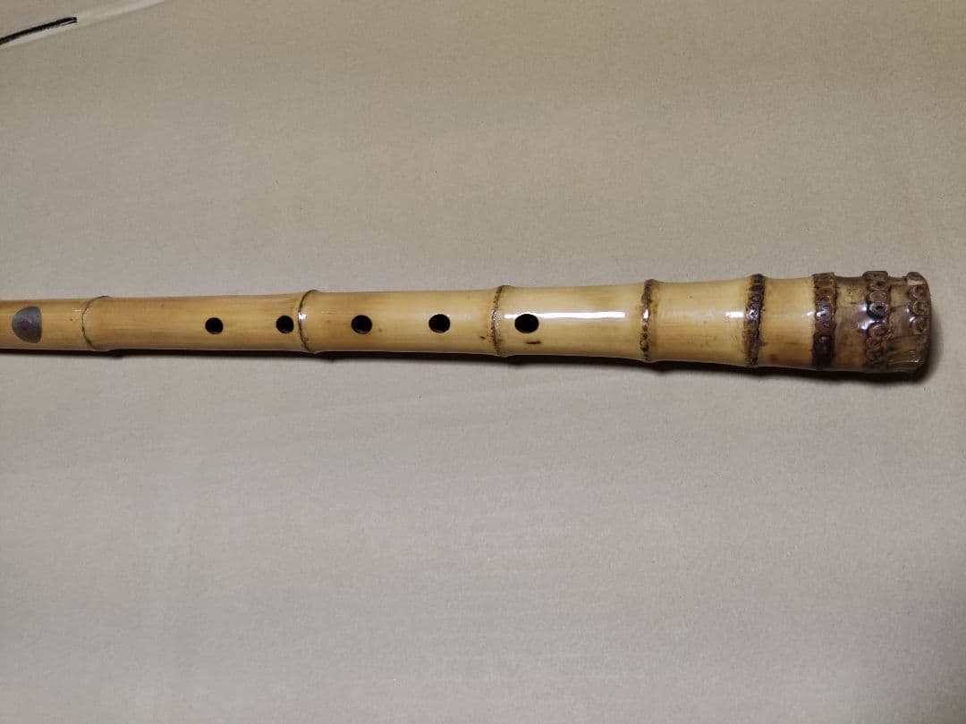 【数日セール】尺八　八孔　美品　未使用　珍品？