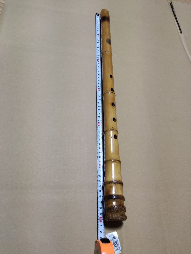 【数日セール】尺八　八孔　美品　未使用　珍品？
