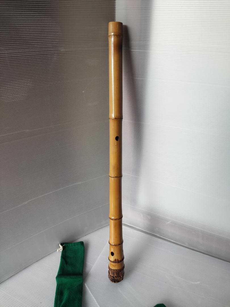 【数日セール】尺八　八孔　美品　未使用　珍品？