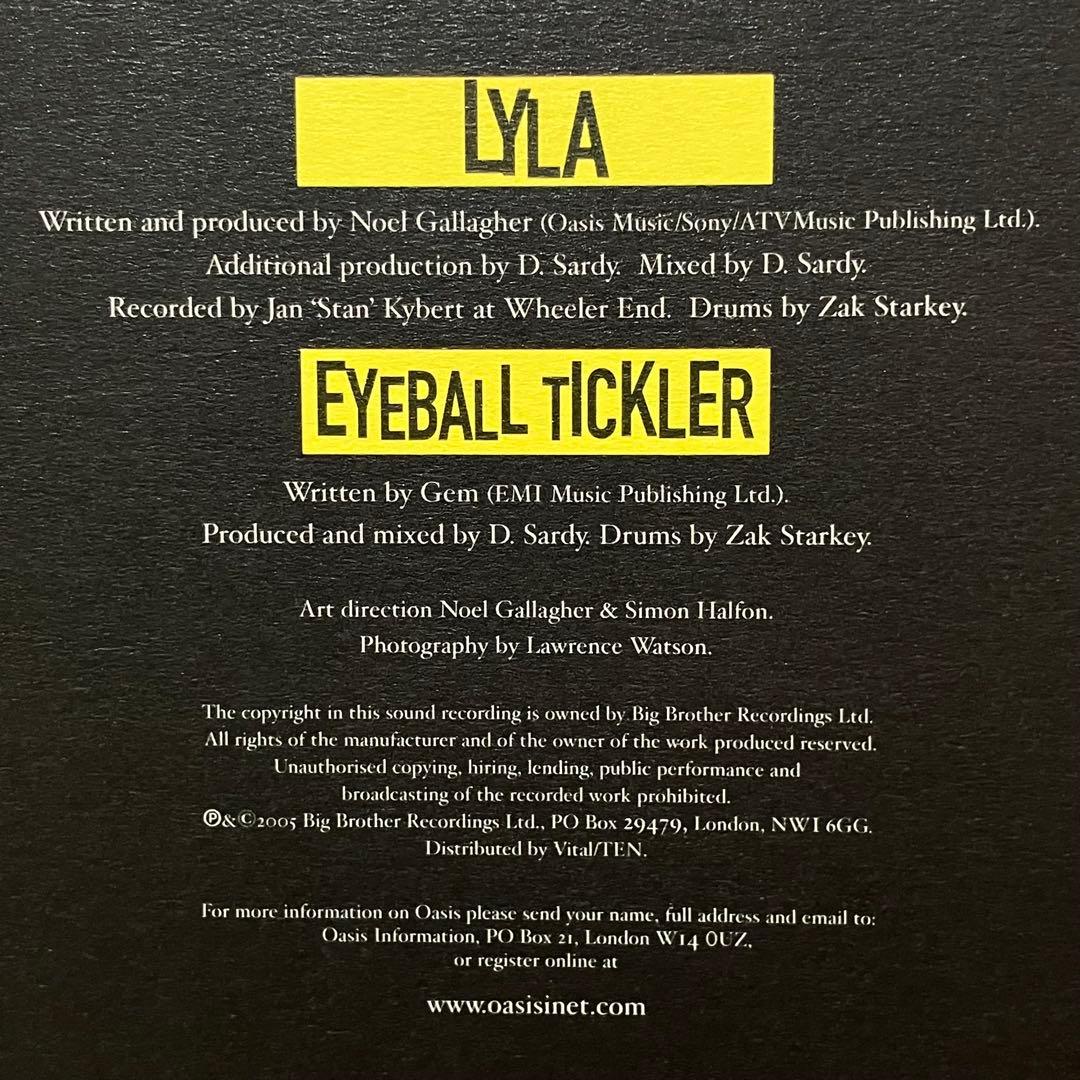 激レア！未使用！oasis LYLA 7inch レコード アナログ