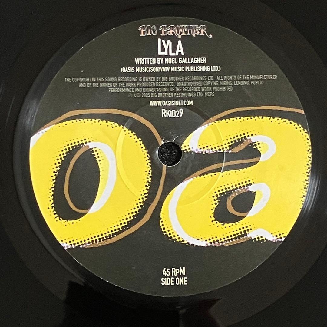 激レア！未使用！oasis LYLA 7inch レコード アナログ