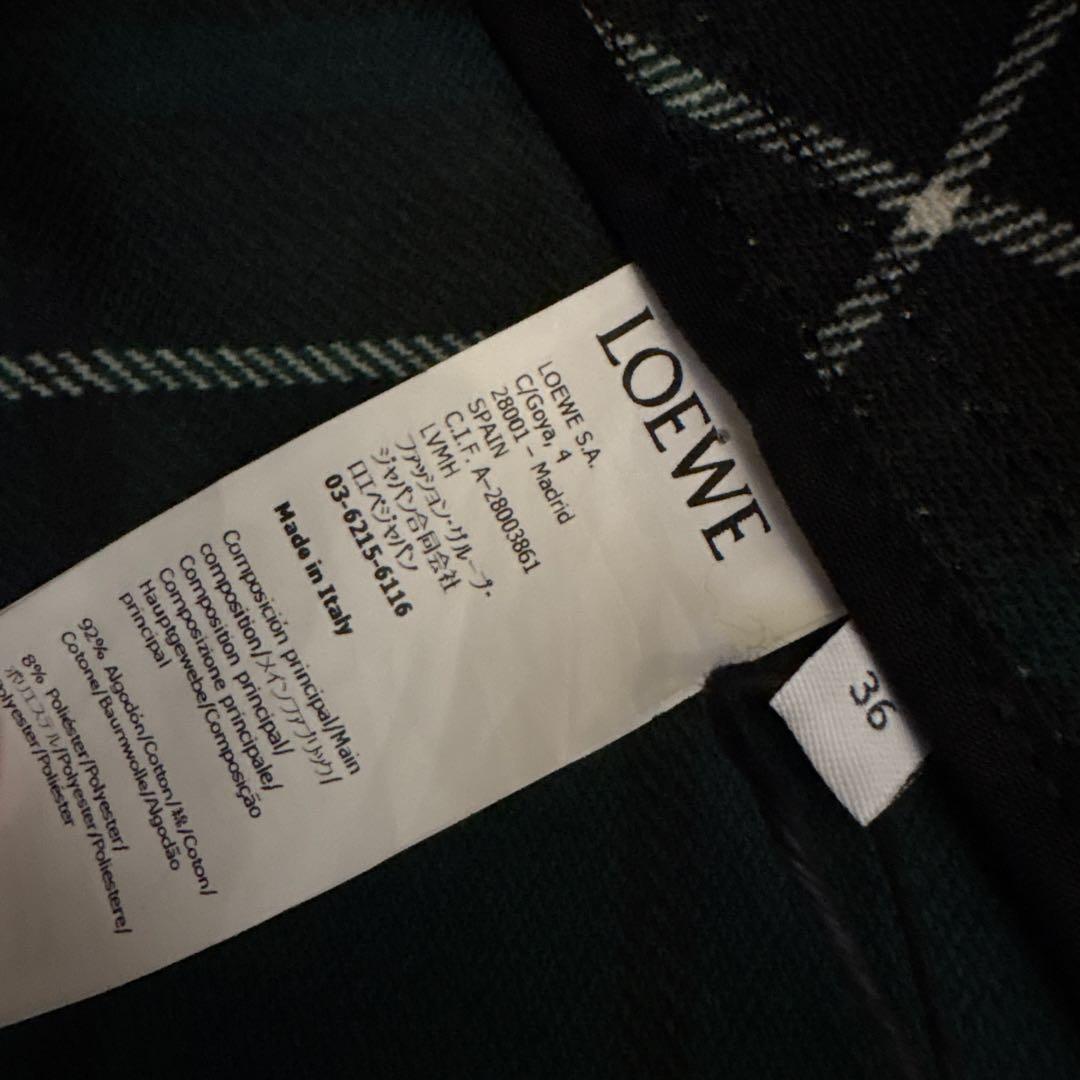 【新品】LOEWE TRAPEZE JACKET トラペーズジャケット 36