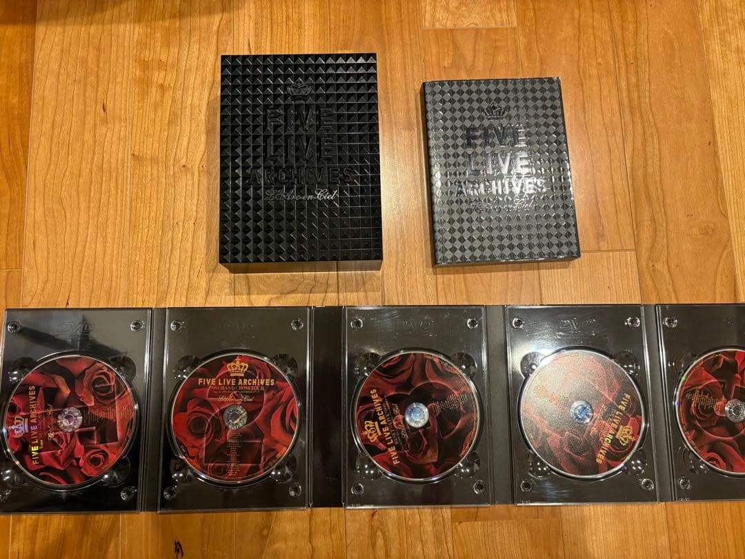 ラルクDVDセットFIVE LIVE ARCHIVES おまけ付き