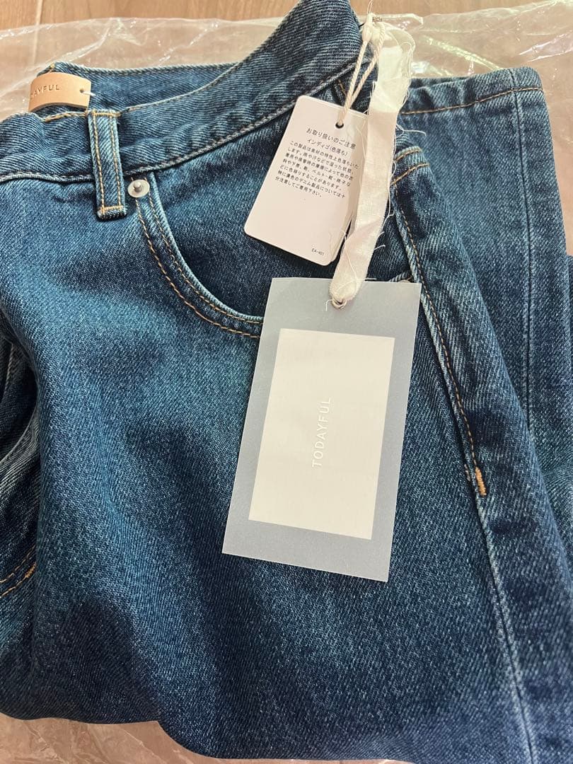 TODAYFUL Cary's Denim ブルー25