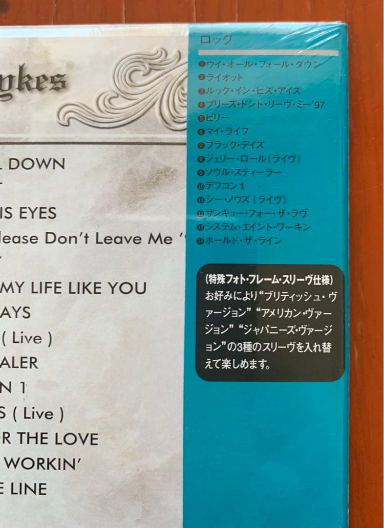 【廃盤 新品未開封】ジョン・サイクス『第一章～ベスト・オブ・ジョン・サイクス』