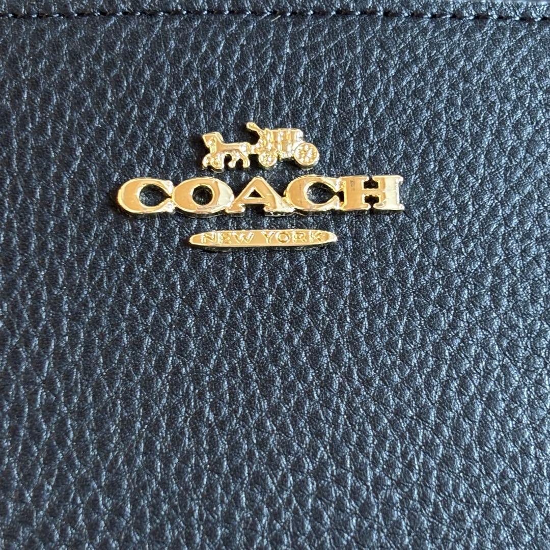 新品未使用❣️COACH コーチ折り財布 メンズ レディース 二つ折り財布 レザー