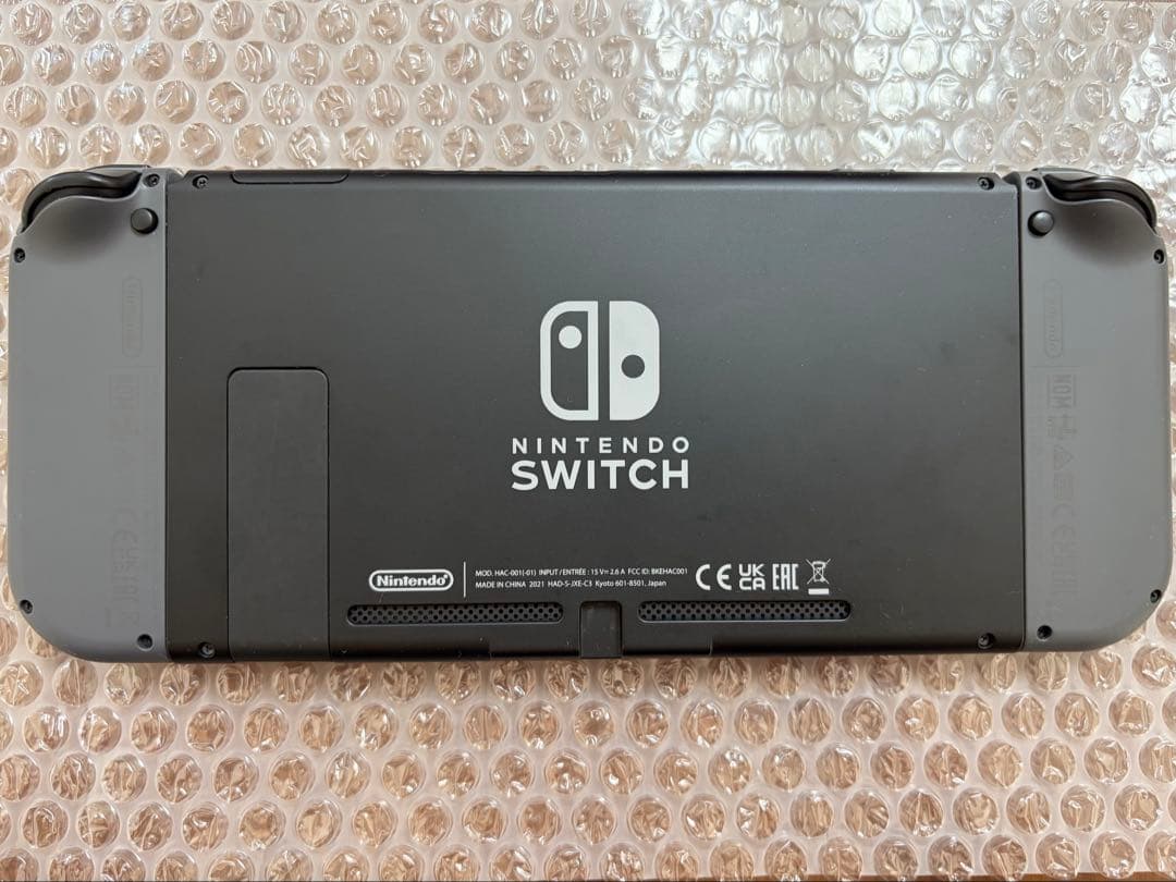 Nintendo Switch 本体 グレー HAD-S-KAAA 美品完全品