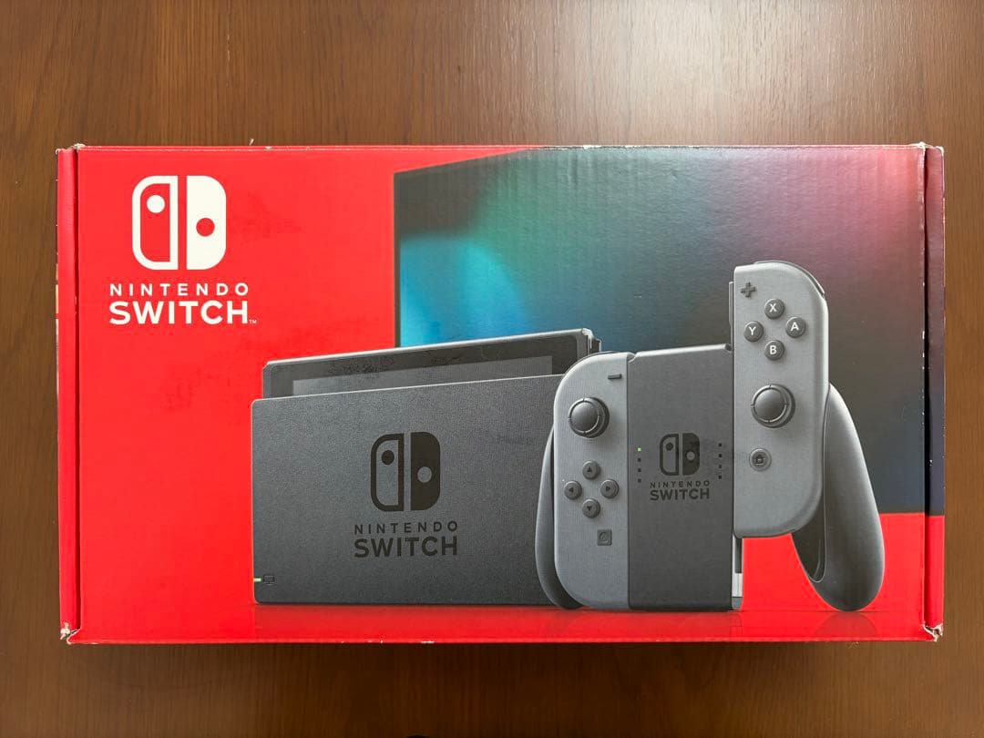 Nintendo Switch 本体 グレー HAD-S-KAAA 美品完全品