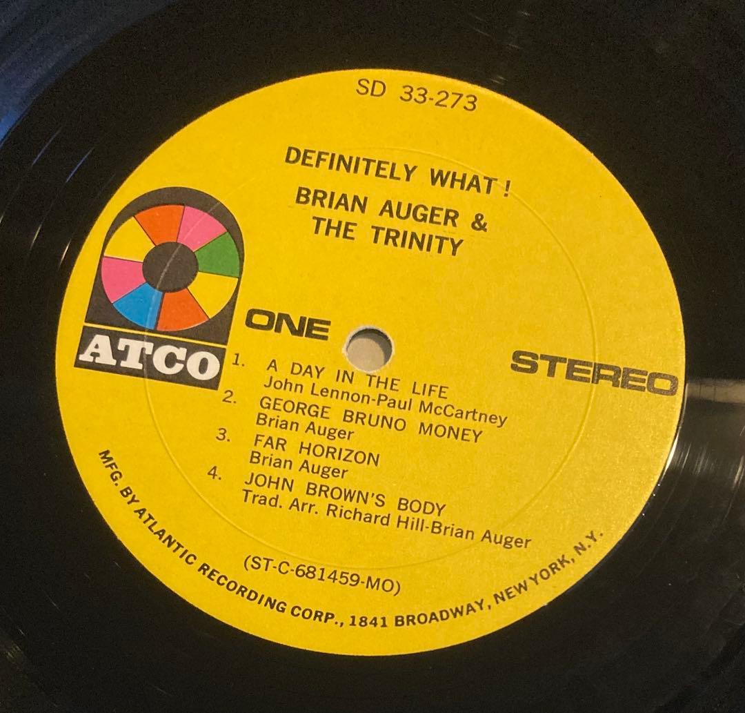 ◾️高音質️USオリジナル◾️BRIAN AUGER & THE TRINITY /