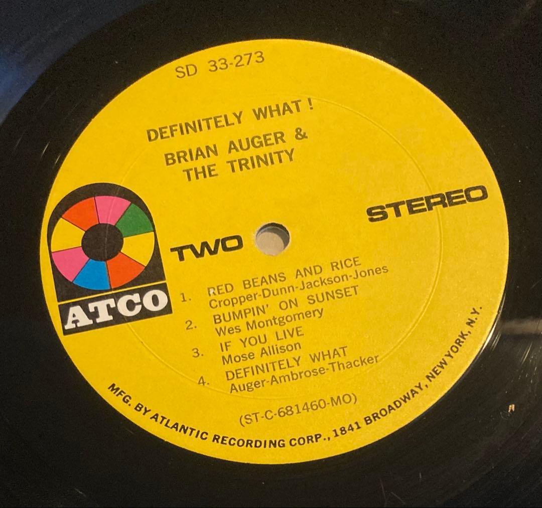 ◾️高音質️USオリジナル◾️BRIAN AUGER & THE TRINITY /
