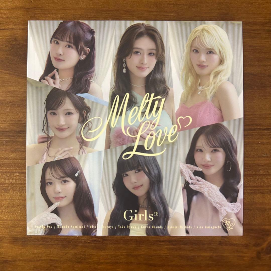 Girls²　Melty Love　LIVE盤【CD+DVD】　※トレカなし