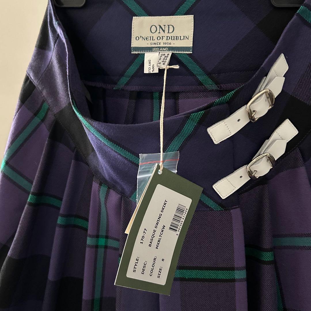 ※再値下げ 新品【O’Neil of Dublin 】バスクスウィングスカート