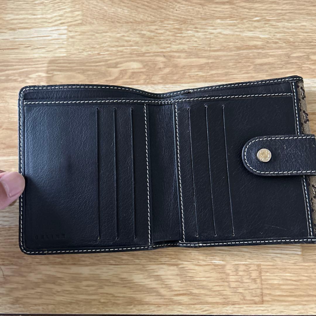 celine 二つ折り財布 vintage セリーヌ