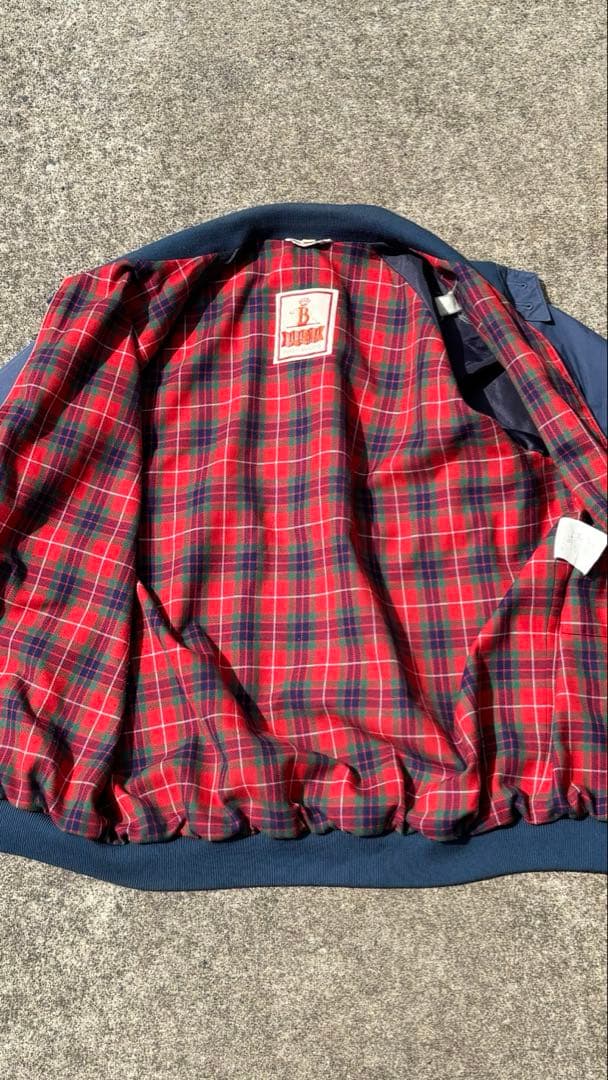 80〜90s/BARACUTA バラクータ Ｇ９ スイングトップ/ネイビー