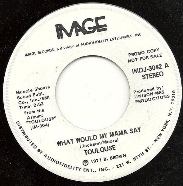 洋楽 What Would My Mama Say 45