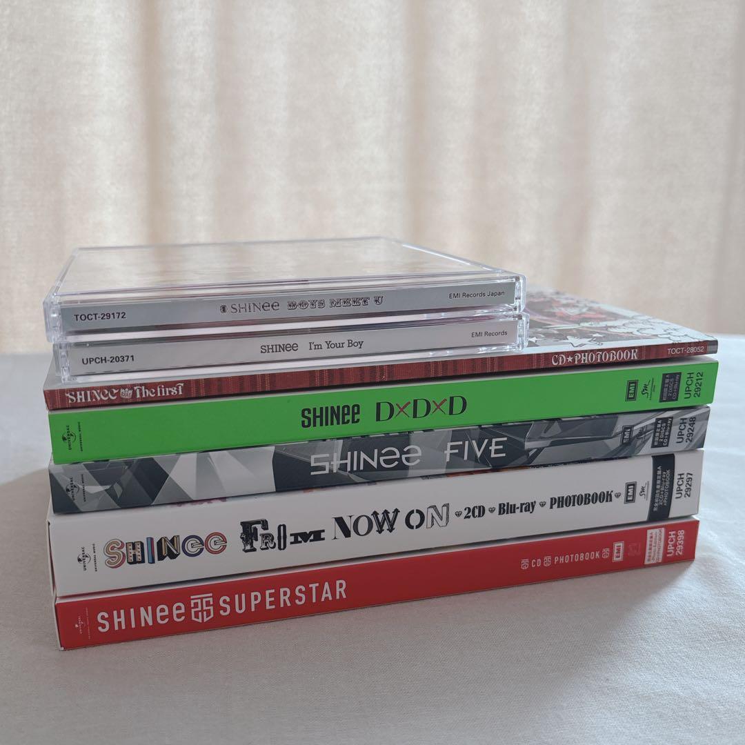 KEYトレカ付☆SHINee☆日本アルバム☆CDまとめ売り