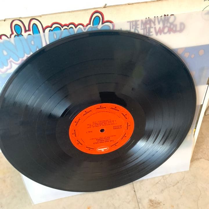 デヴィッドボウイ 世界を売った男 1970年US盤LP
