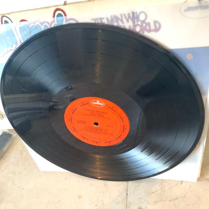 デヴィッドボウイ 世界を売った男 1970年US盤LP