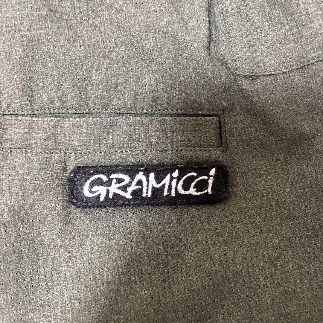 BEAMSGOLF×GRAMiCCi コラボハーフパンツ　カーキ　L
