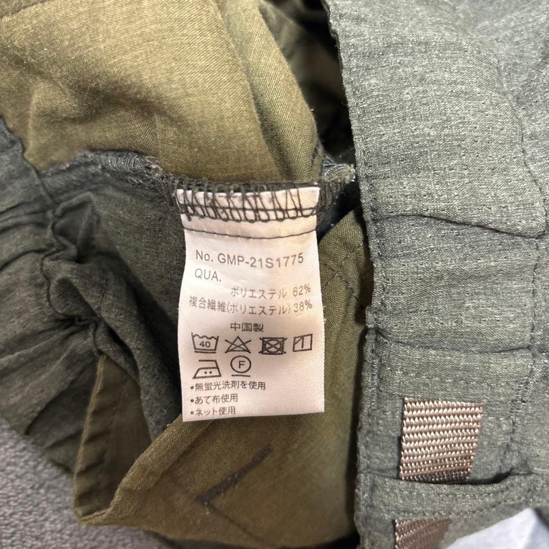 BEAMSGOLF×GRAMiCCi コラボハーフパンツ　カーキ　L